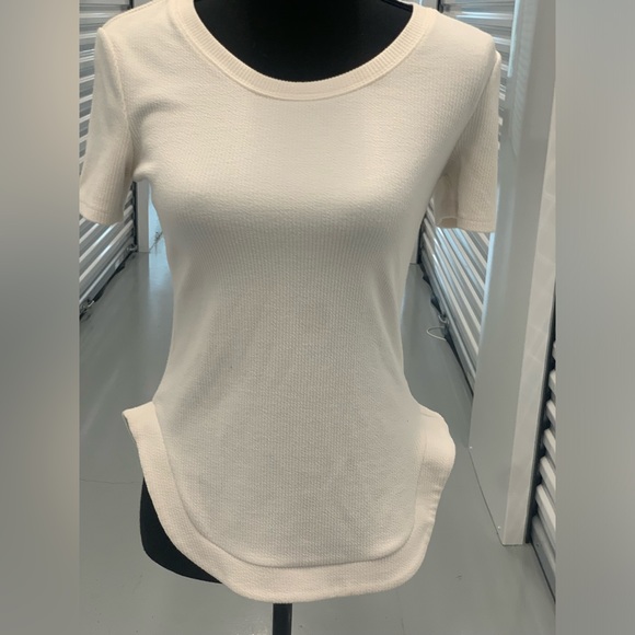 SHEIN Brand Scoop Neck Shirt - Picture 2 of 8